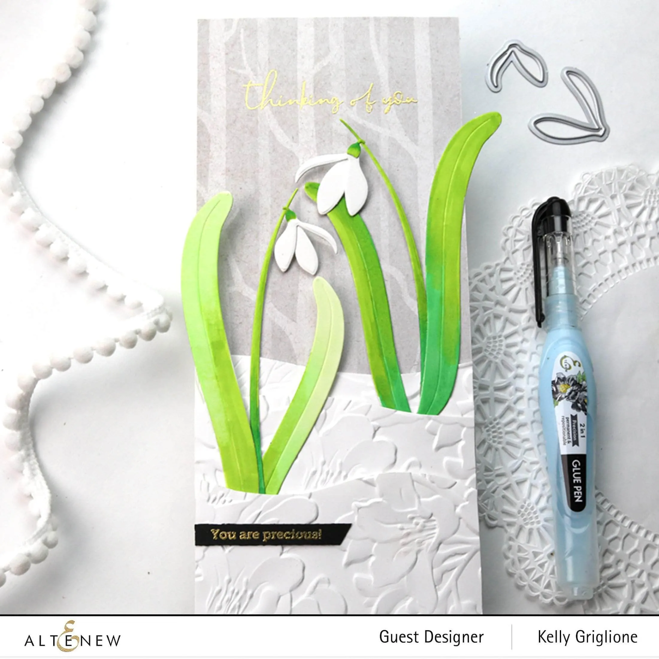 Craft-A-Flower: Snowdrops Layering Die Set