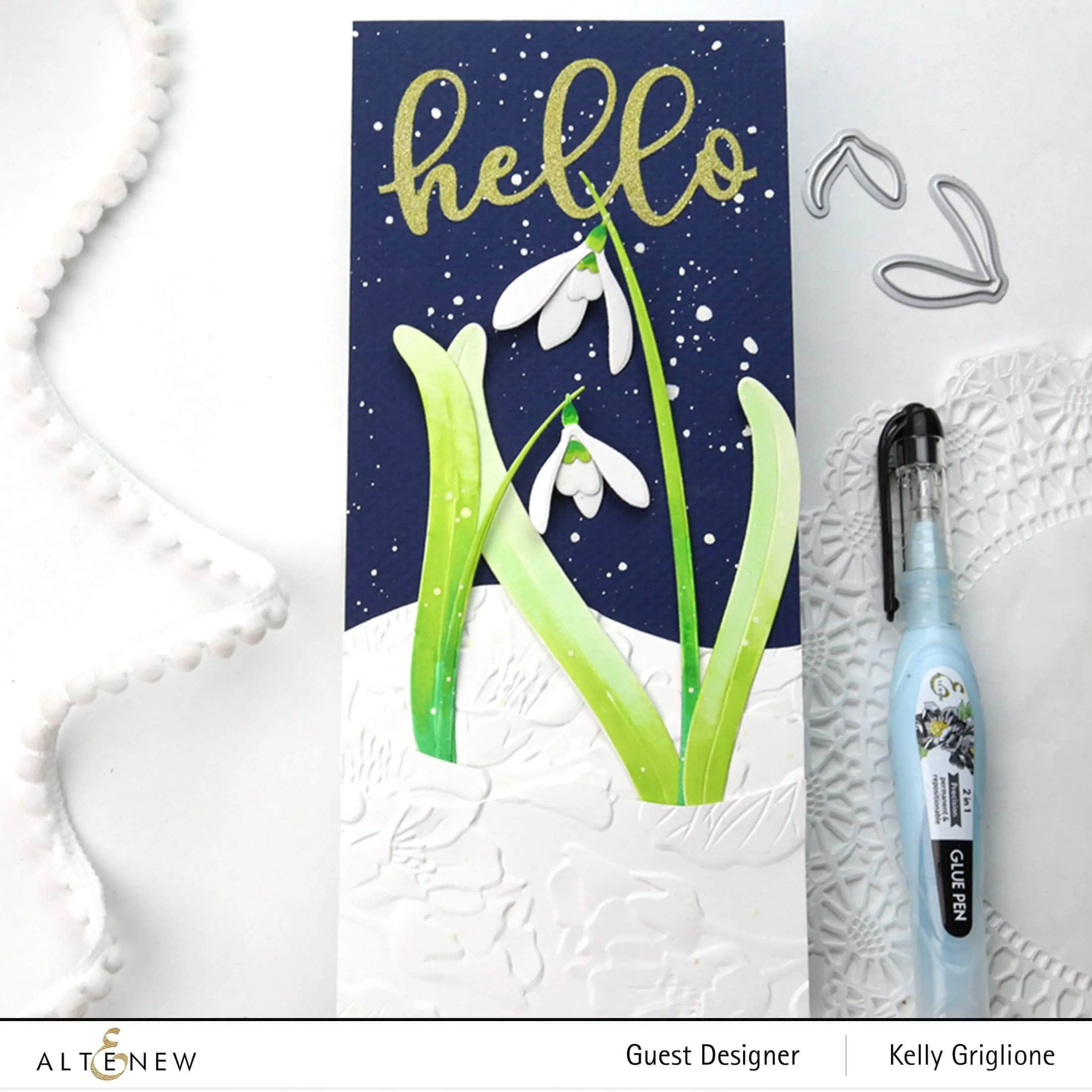Craft-A-Flower: Snowdrops Layering Die Set