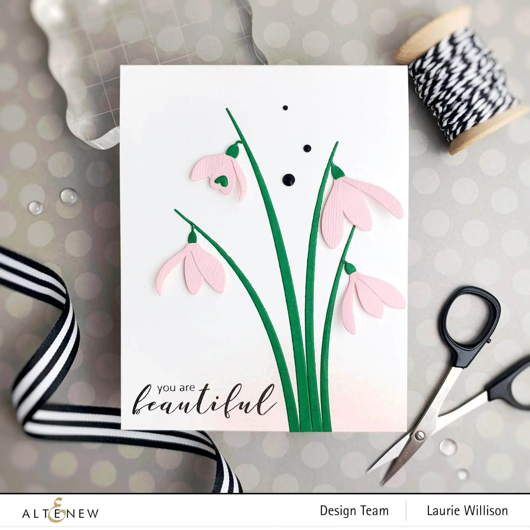 Craft-A-Flower: Snowdrops Layering Die Set