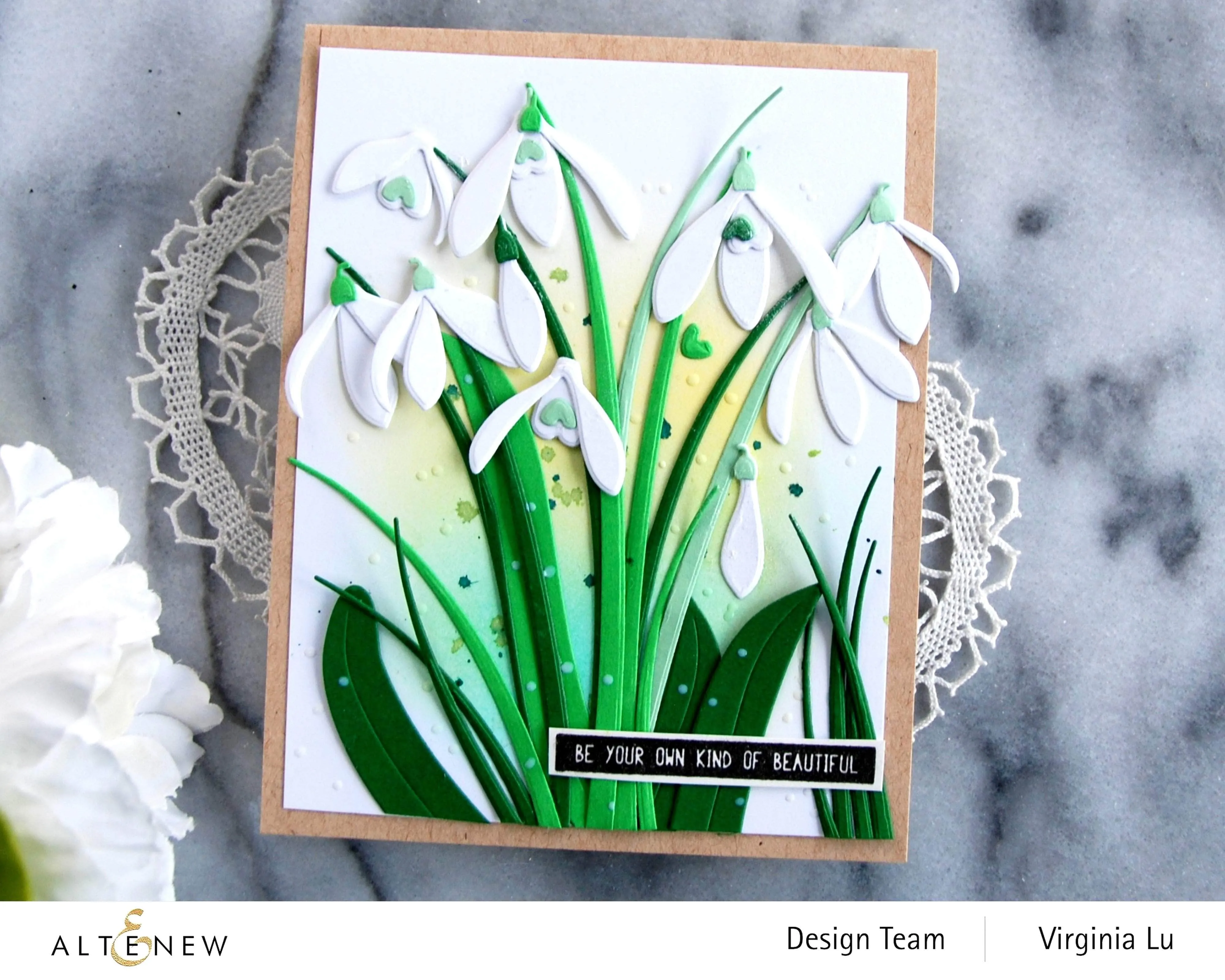 Craft-A-Flower: Snowdrops Layering Die Set