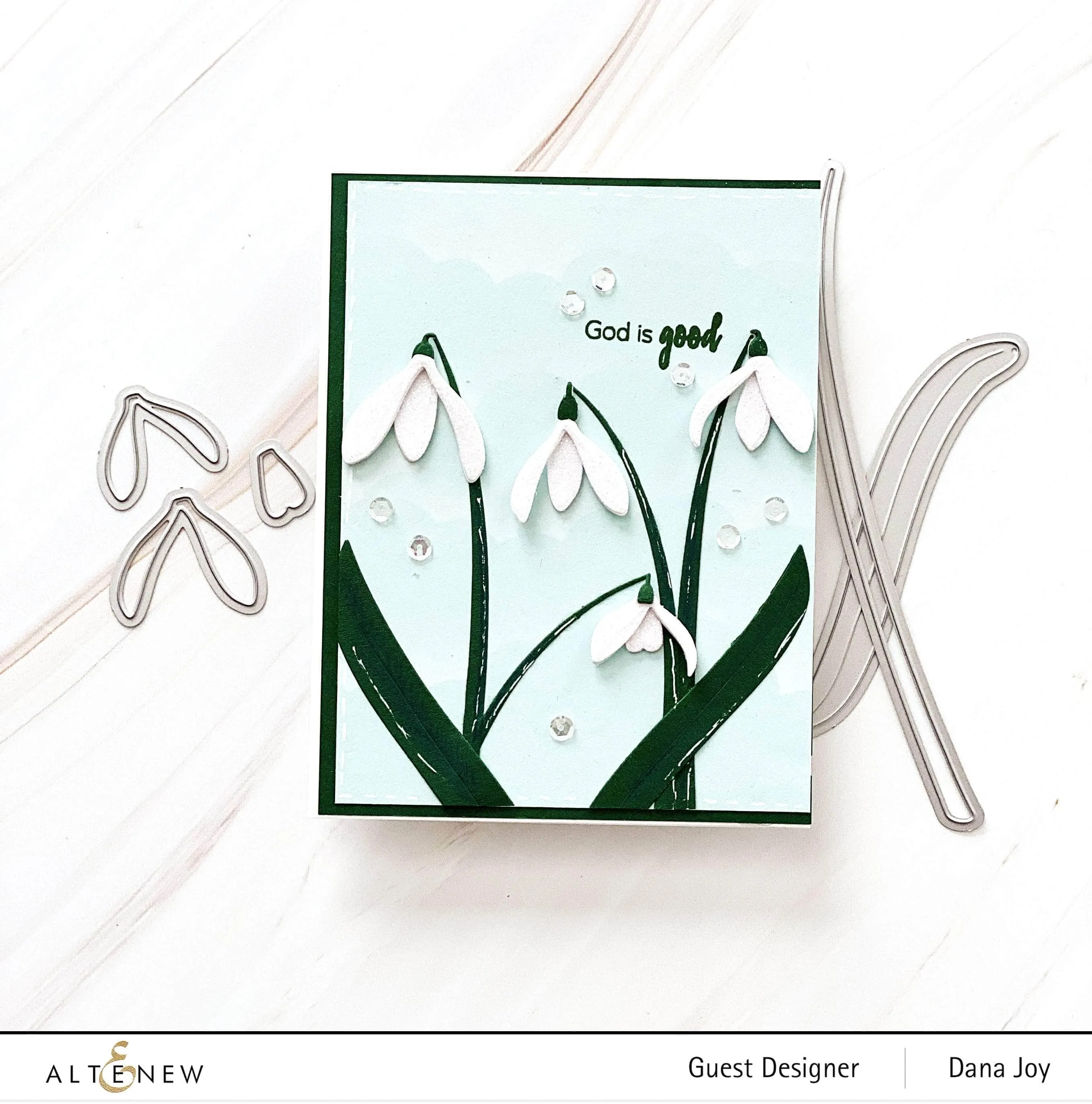 Craft-A-Flower: Snowdrops Layering Die Set