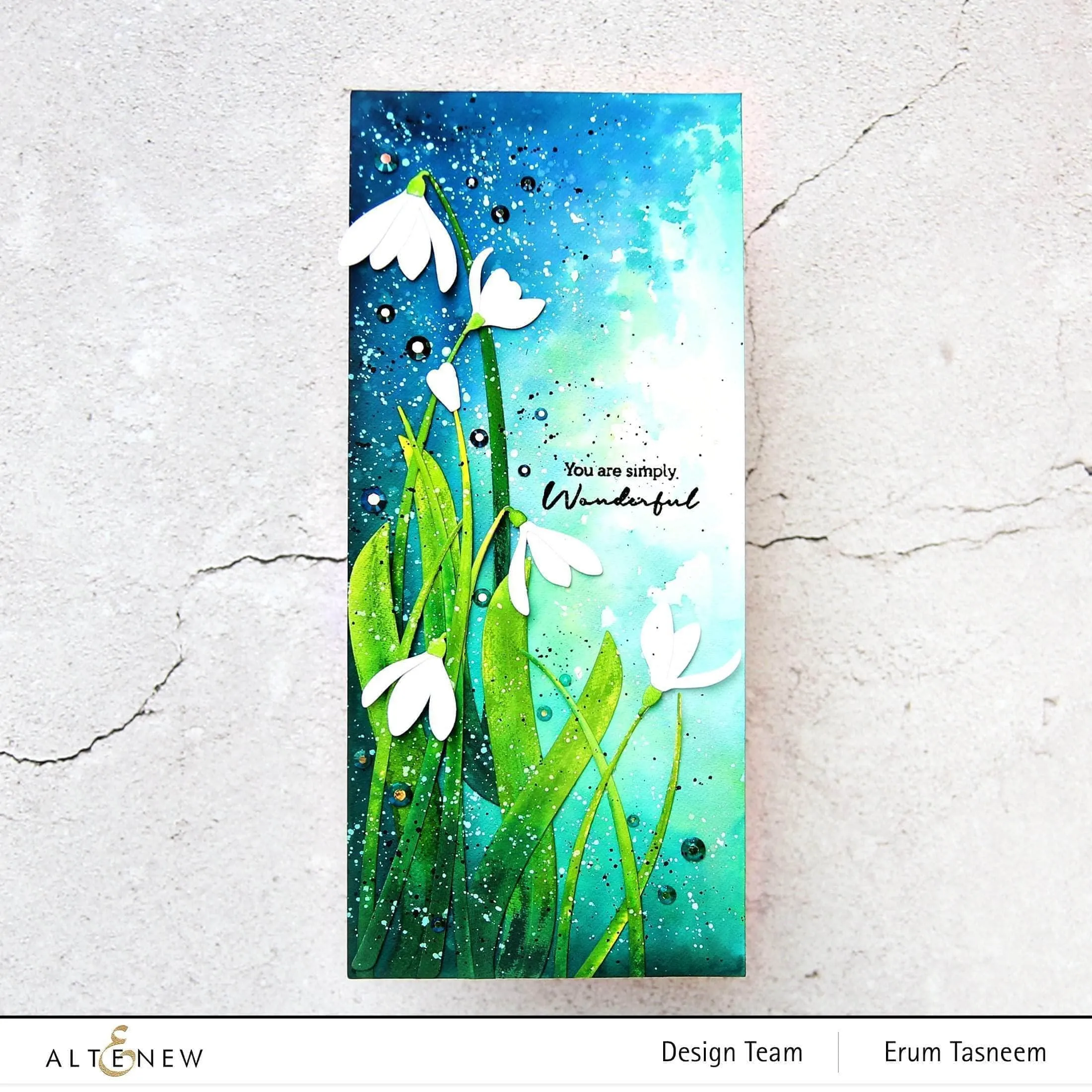 Craft-A-Flower: Snowdrops Layering Die Set