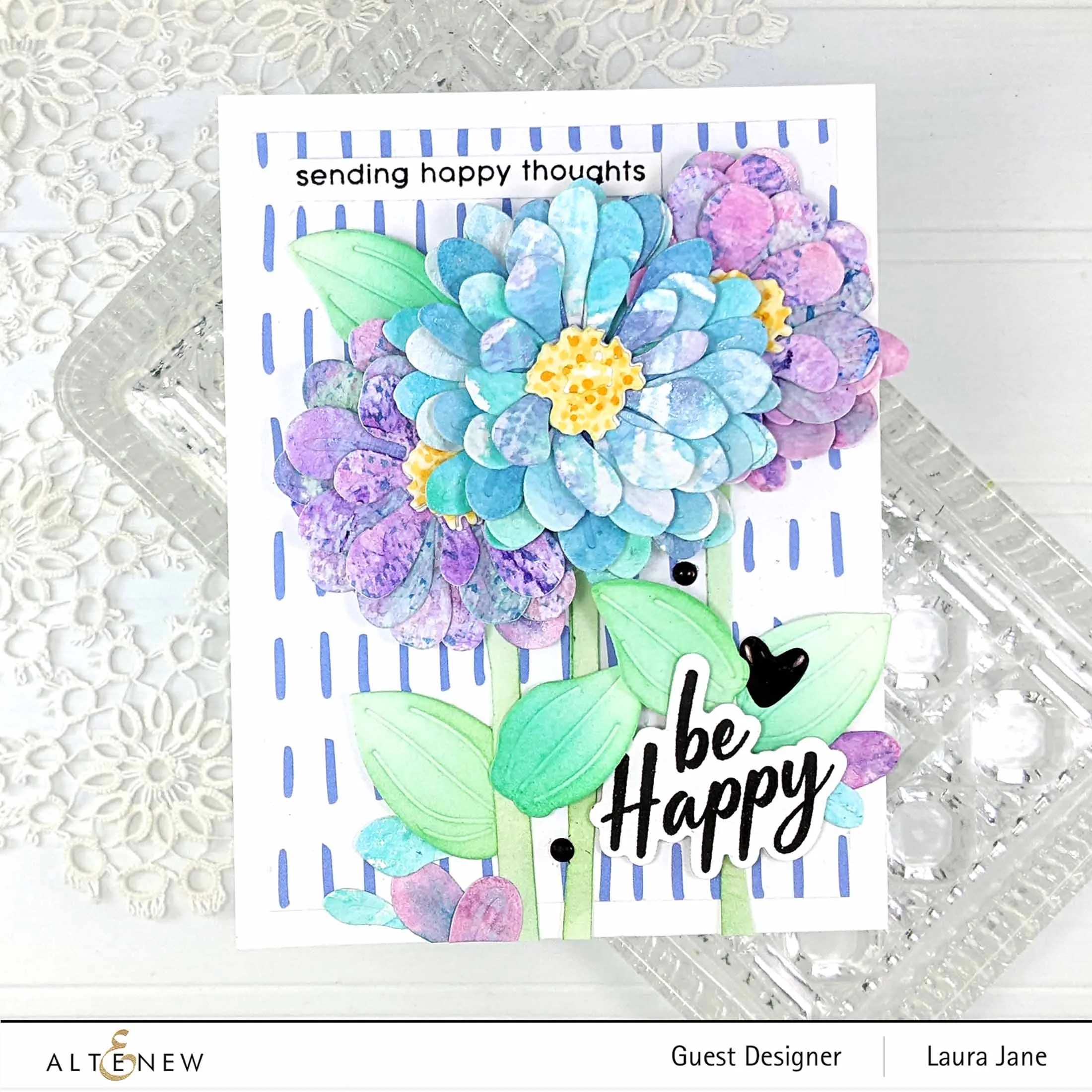 Craft-A-Flower: Zinnia Layering Die Set