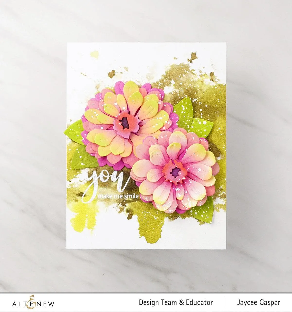 Craft-A-Flower: Zinnia Layering Die Set