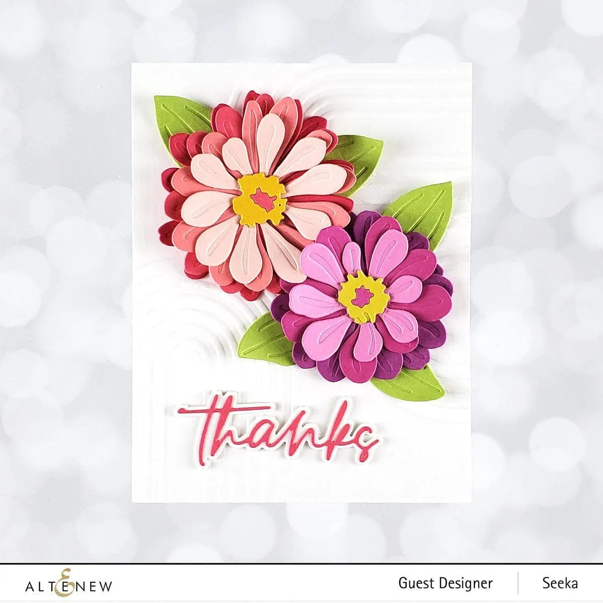 Craft-A-Flower: Zinnia Layering Die Set