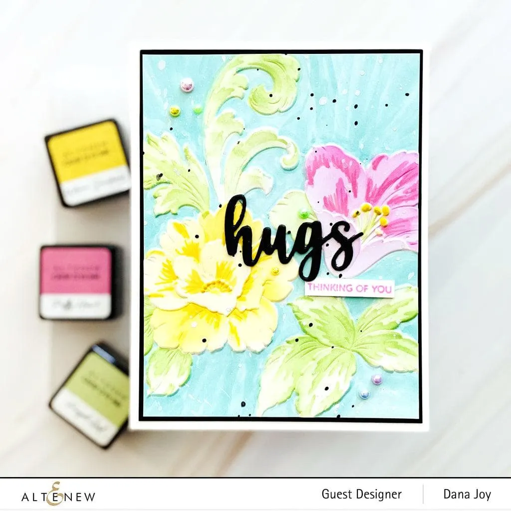Craft Your Life Project Kit: Floral Acanthus & Add-on Layering Stencil Bundle