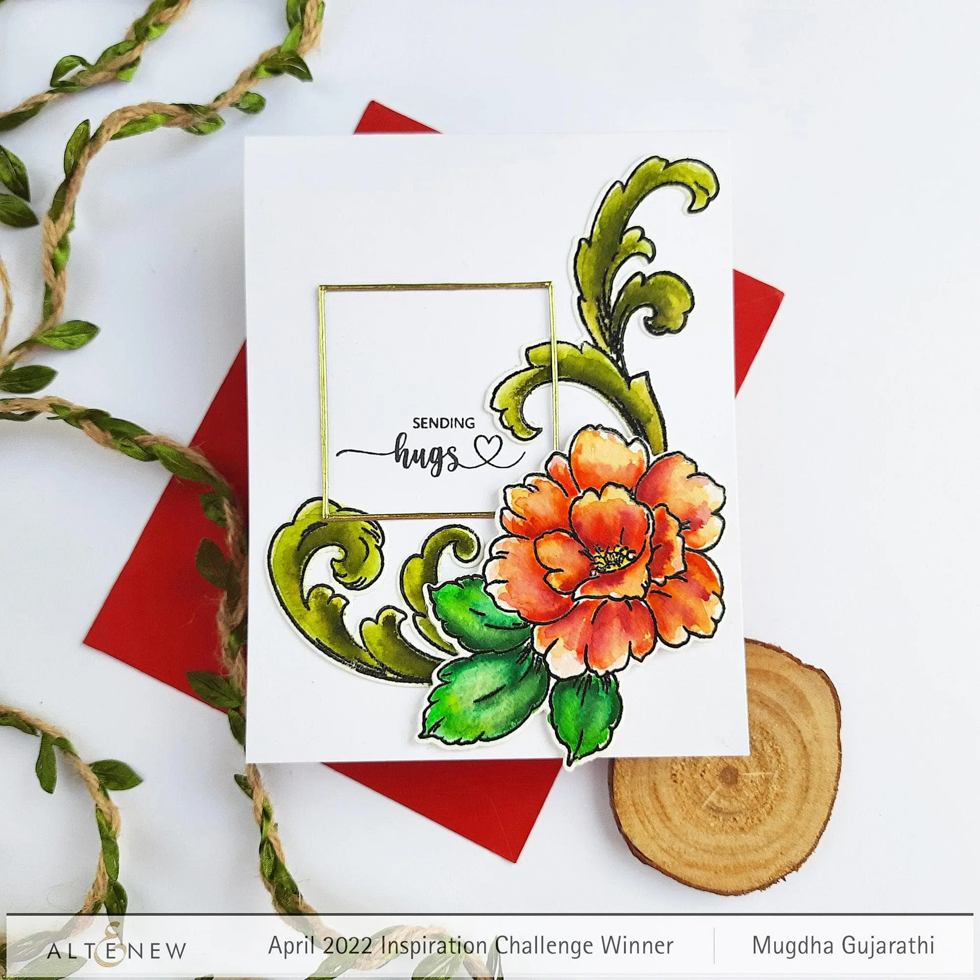 Craft Your Life Project Kit: Floral Acanthus & Add-on Layering Stencil Bundle