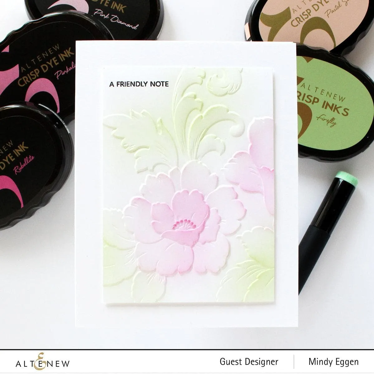 Craft Your Life Project Kit: Floral Acanthus & Add-on Layering Stencil Bundle
