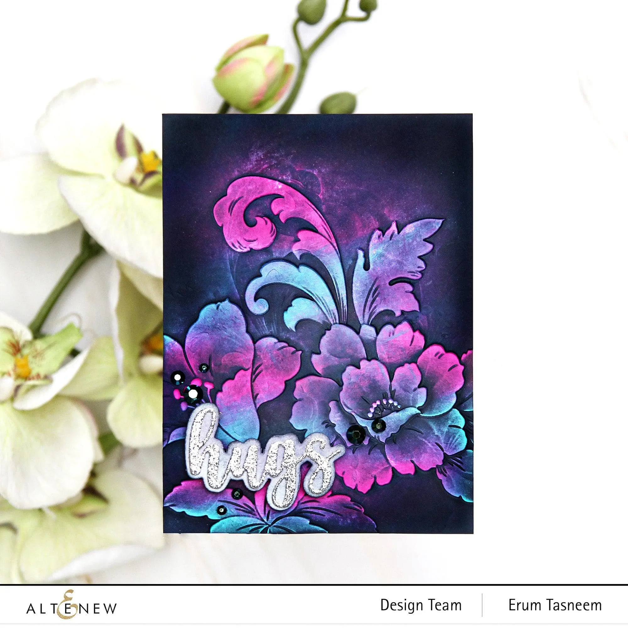 Craft Your Life Project Kit: Floral Acanthus & Add-on Layering Stencil Bundle