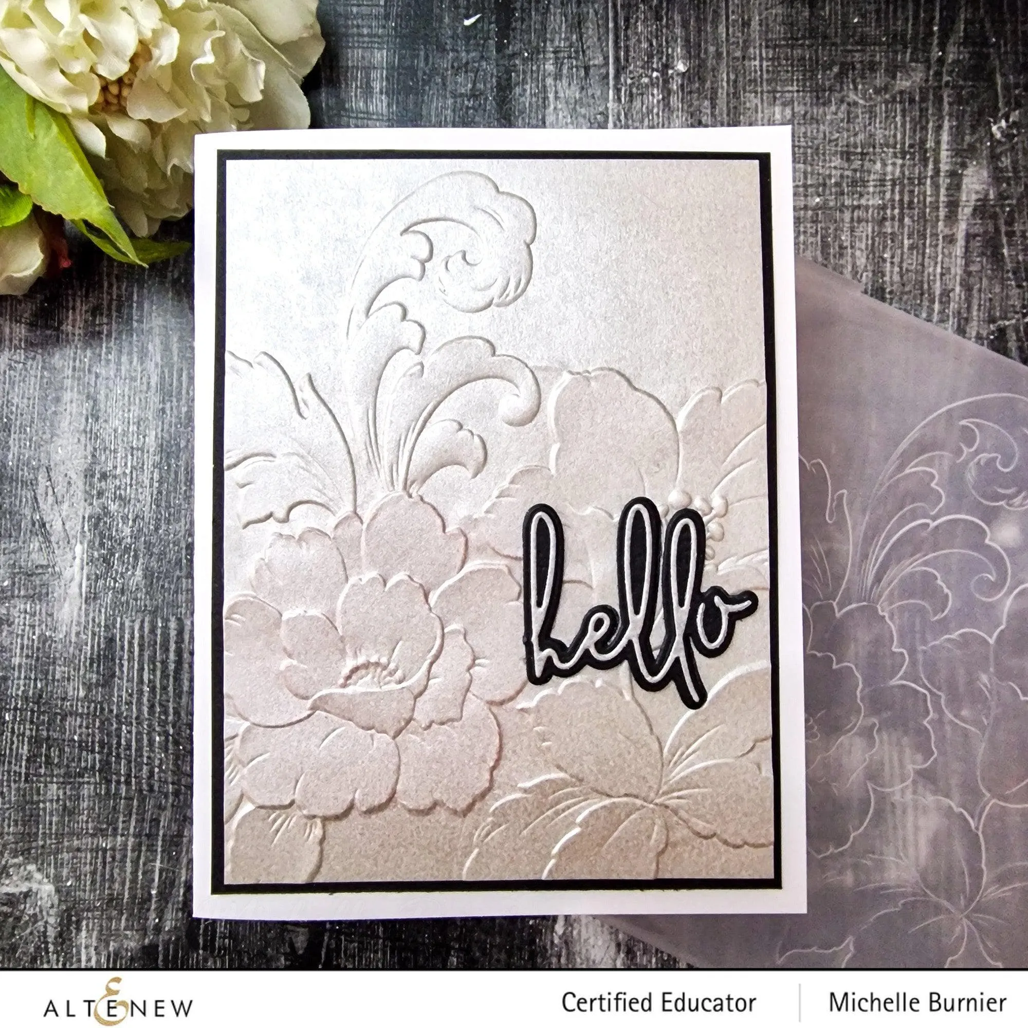 Craft Your Life Project Kit: Floral Acanthus & Add-on Layering Stencil Bundle