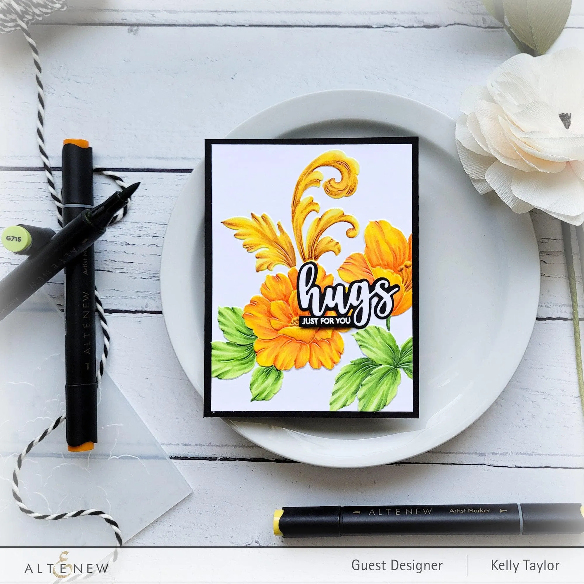 Craft Your Life Project Kit: Floral Acanthus & Add-on Layering Stencil Bundle