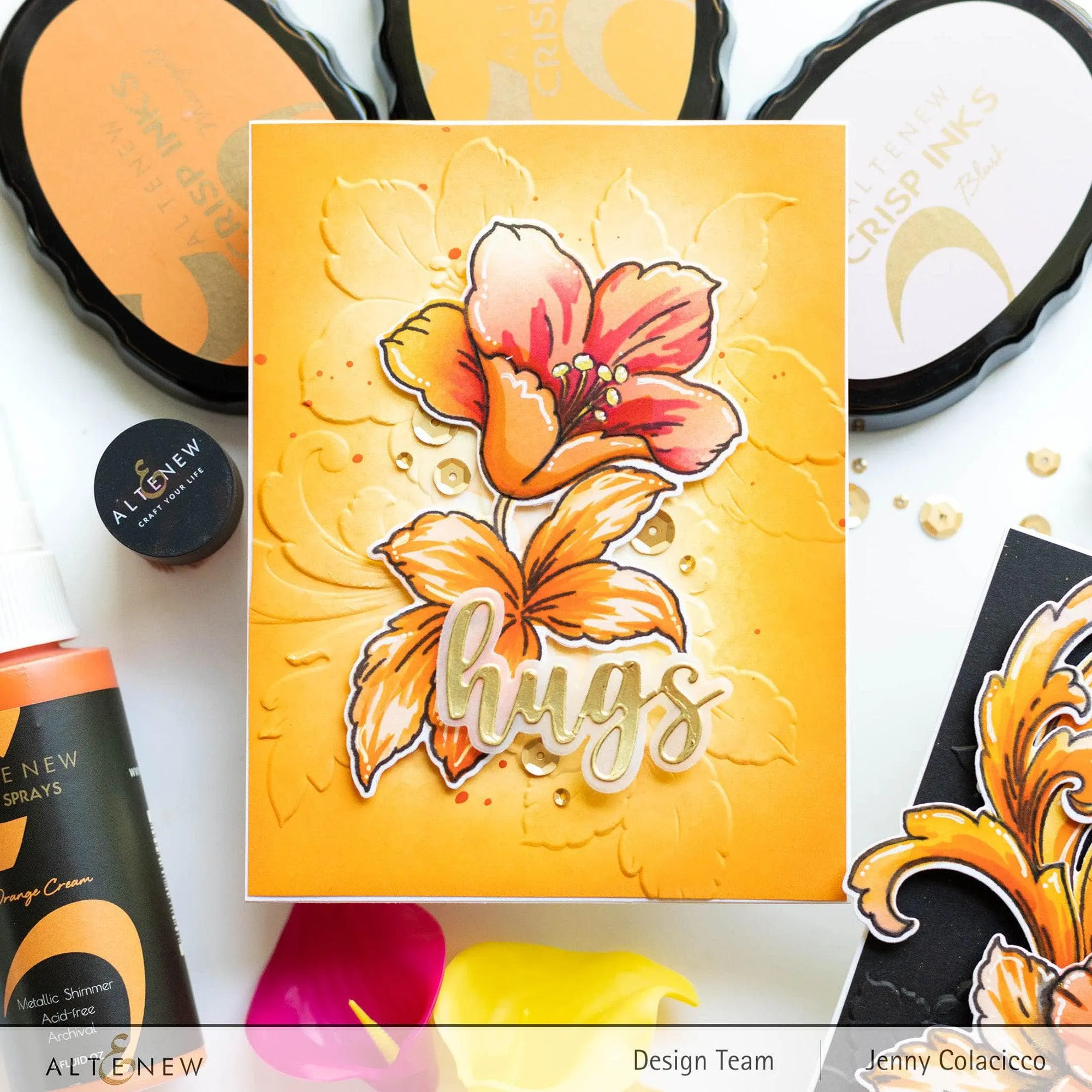 Craft Your Life Project Kit: Floral Acanthus & Add-on Layering Stencil Bundle