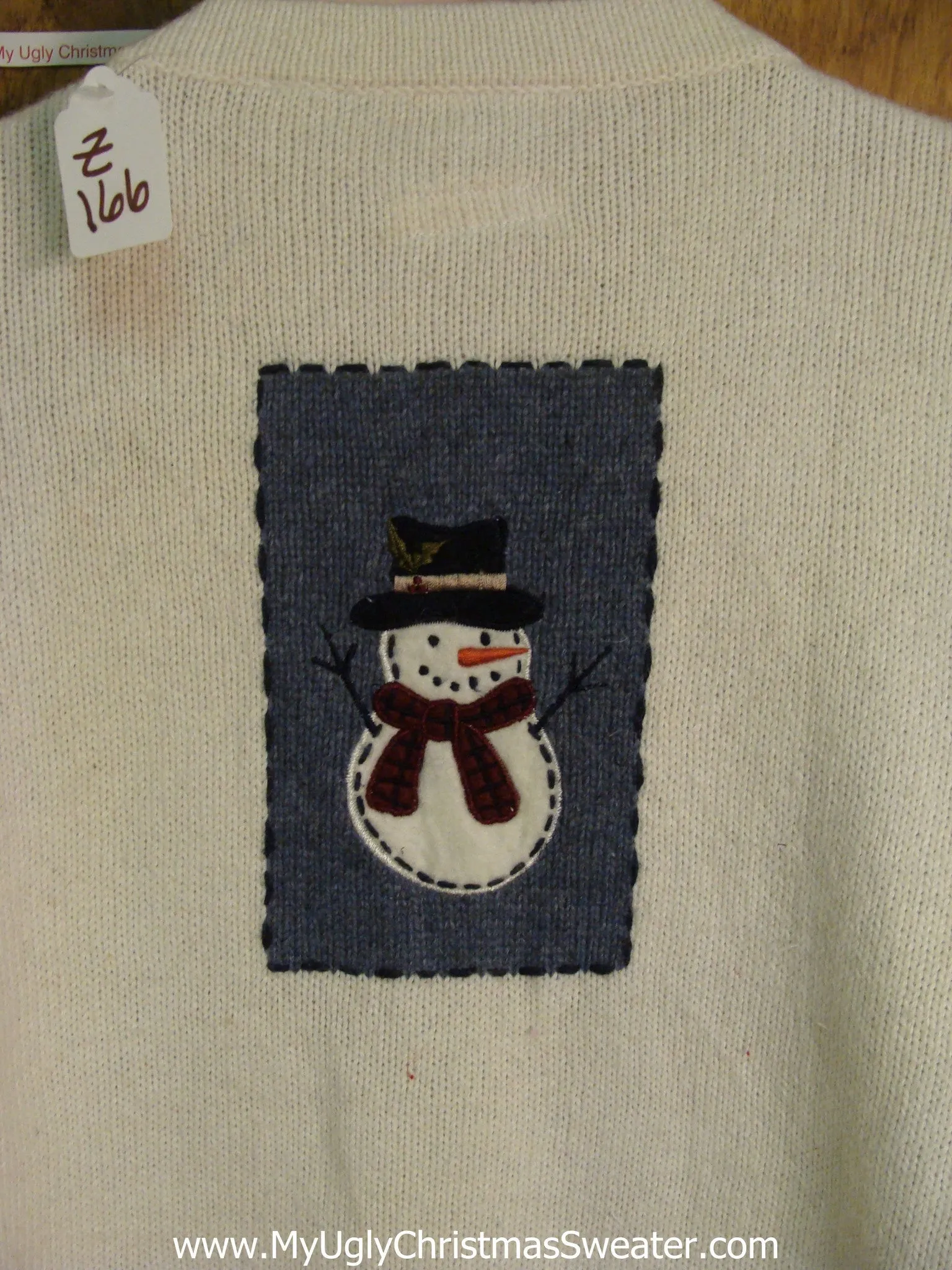 Crazy Tassle Trim Naughty Ugly Christmas Sweater