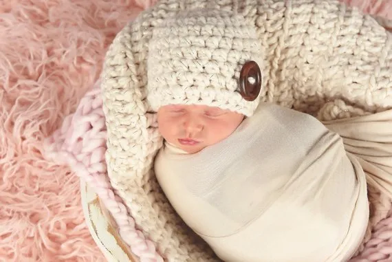 Cream sparkle newborn baby layering bump blanket