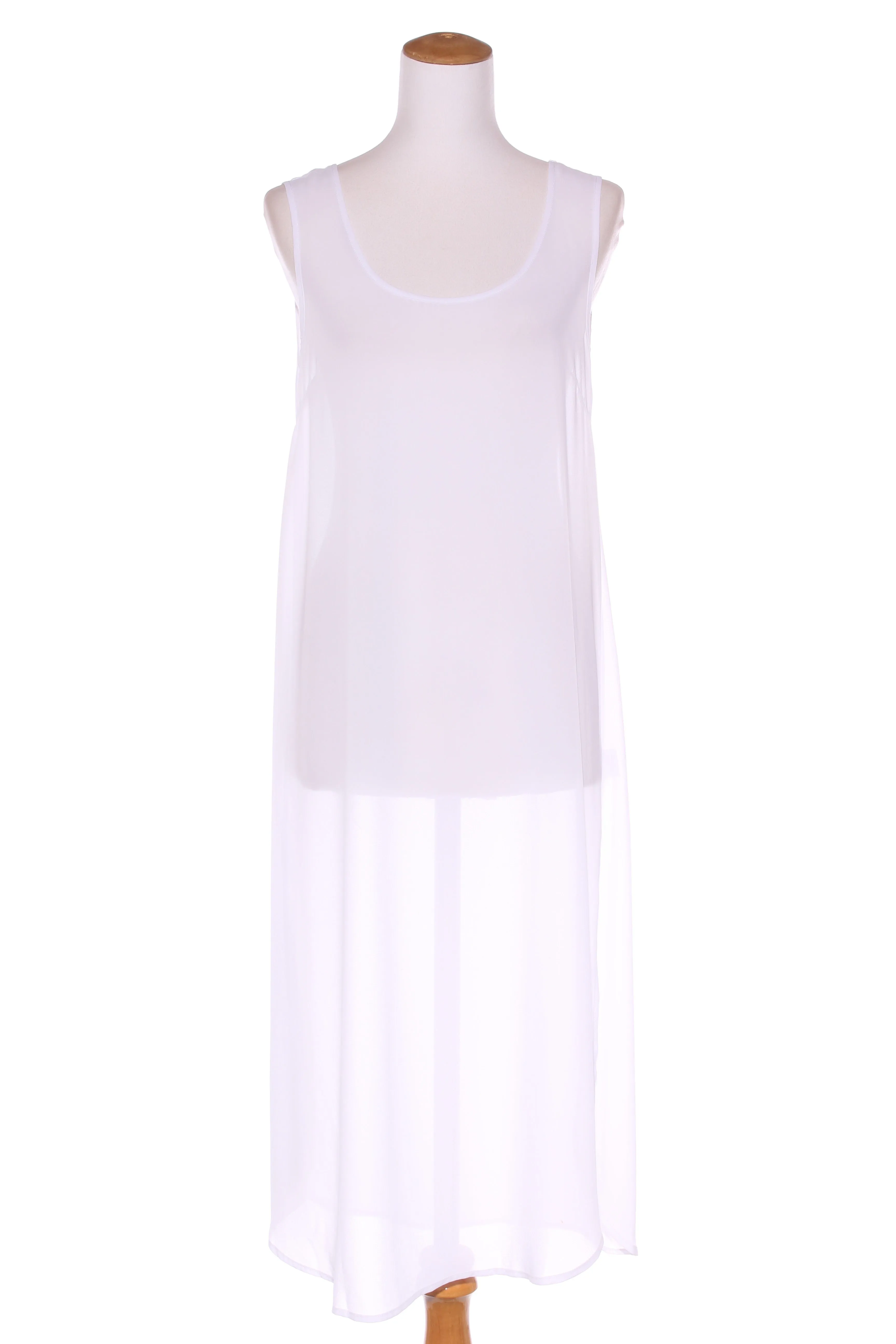 C.REED - White chiffon layering dress! 10
