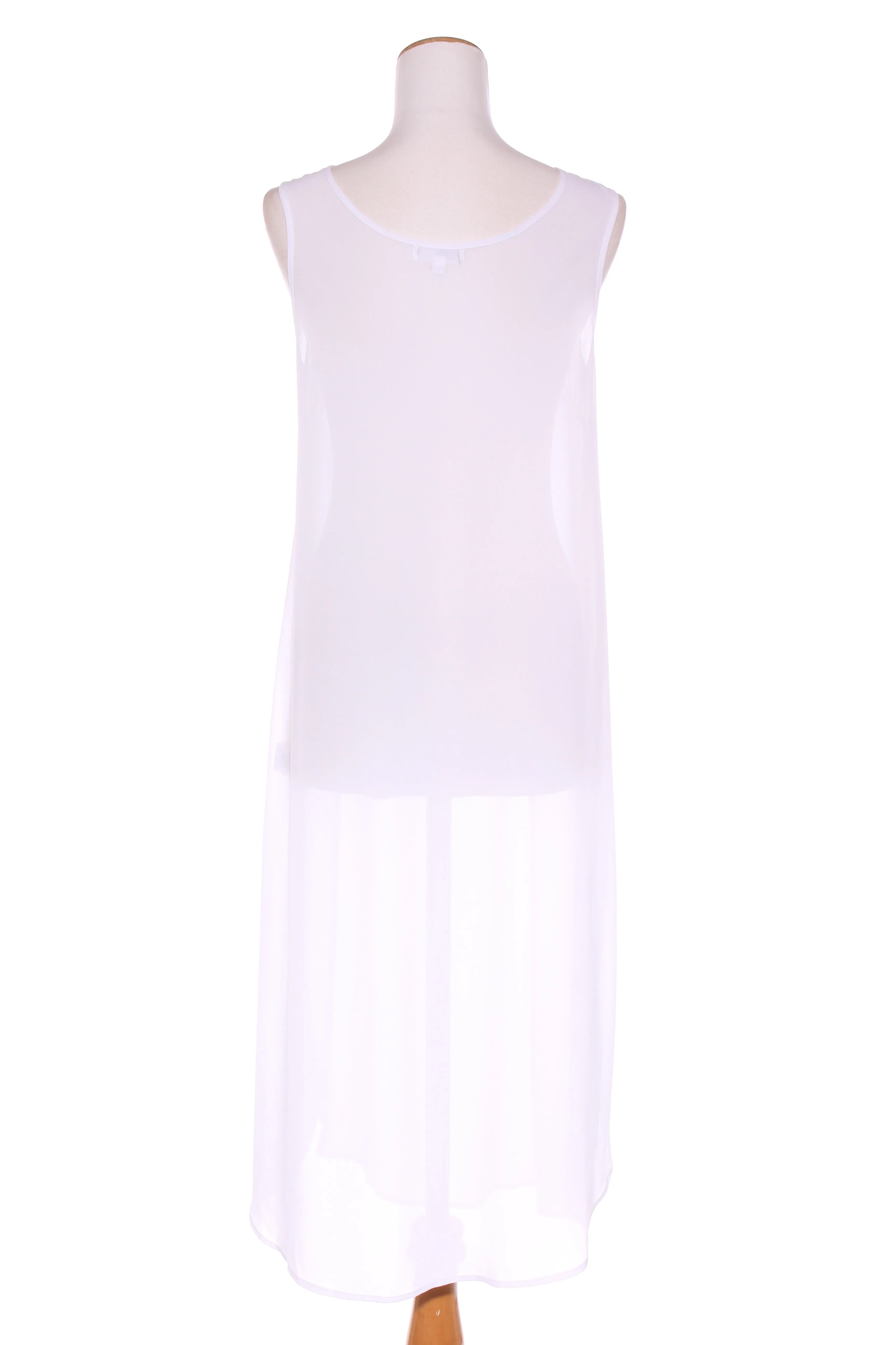 C.REED - White chiffon layering dress! 10