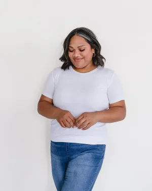 Crew Neck Boyfriend Full-Length - Layering Top