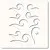 Curling Waves Stencil