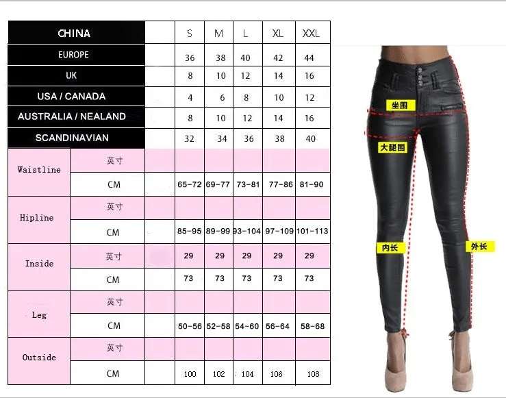 Cut Out Rough Holes Long Skinny Elastic Denim Pants
