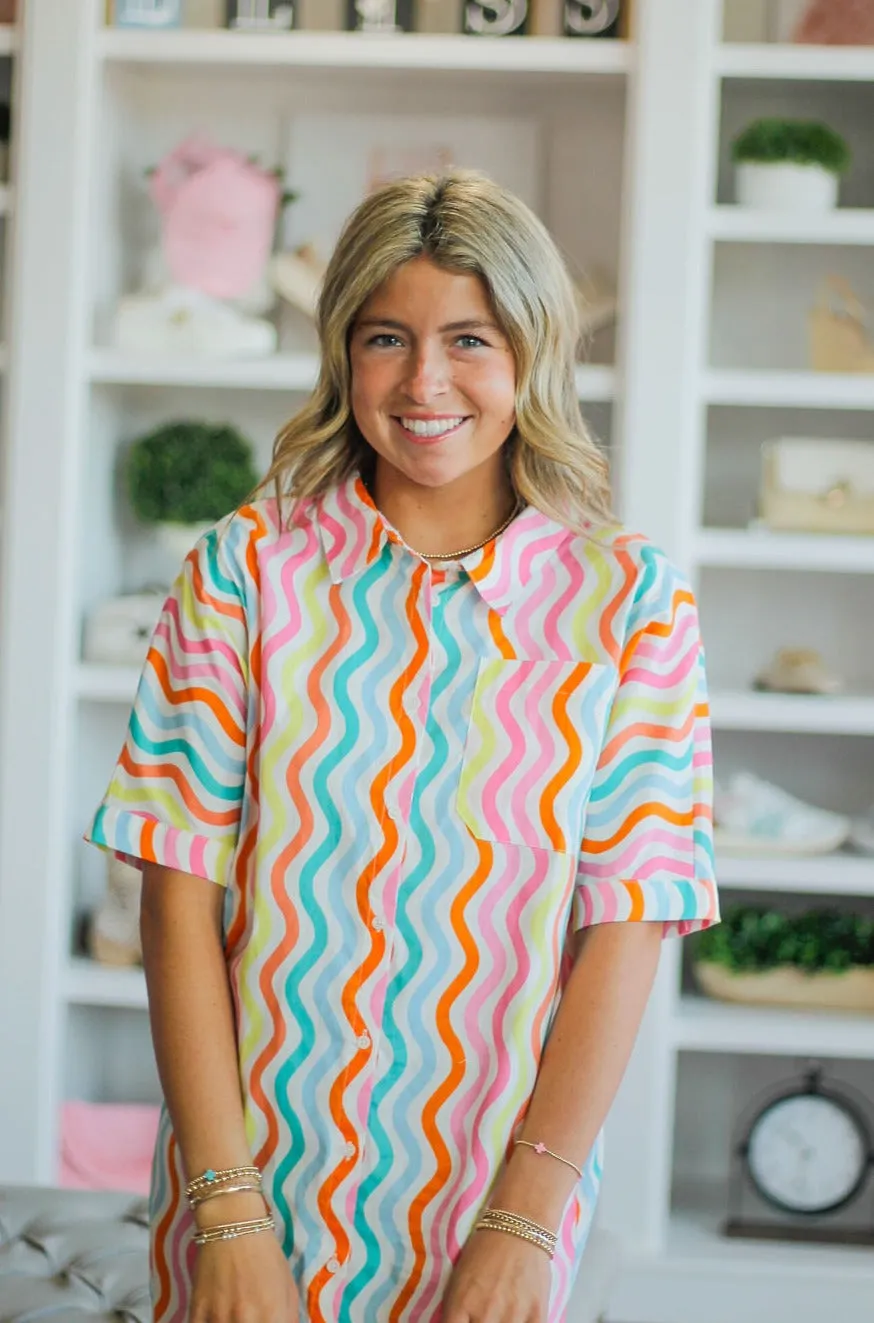 Dani Capri Crush Multi-Color Dress