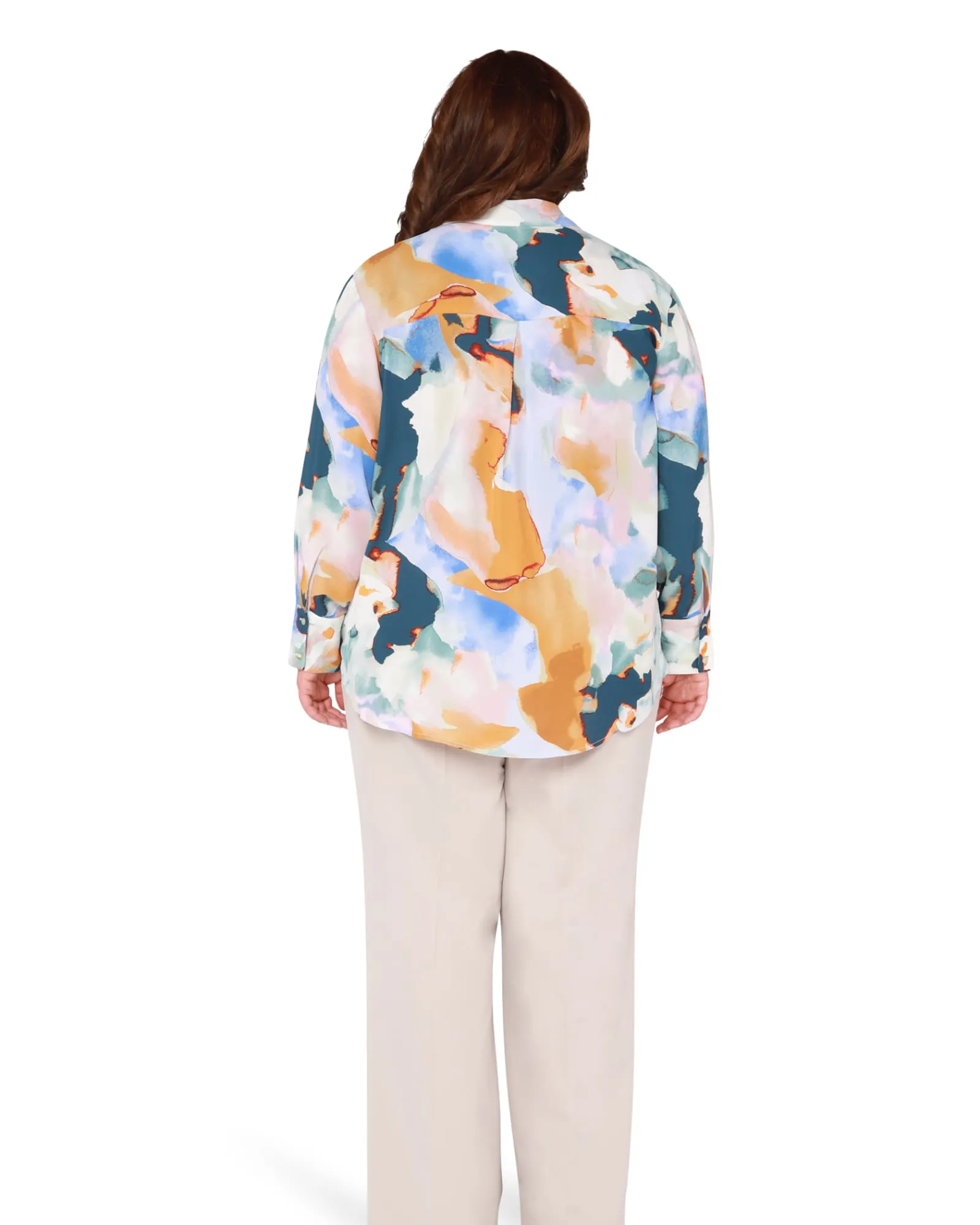 Dayna High Waist Wide Leg Pant | Medium Tan