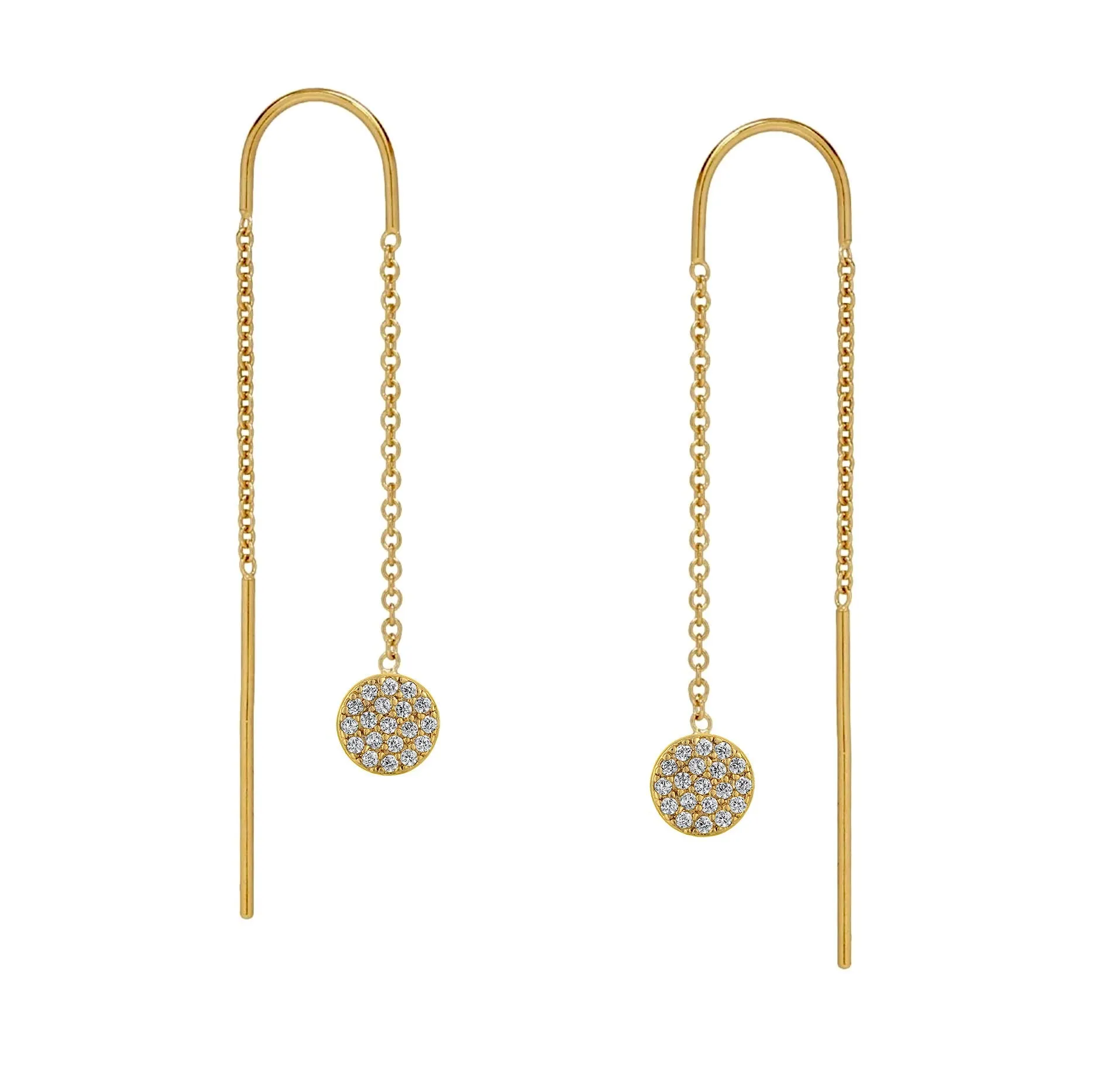 Dazzling Full Circle Ear Threader