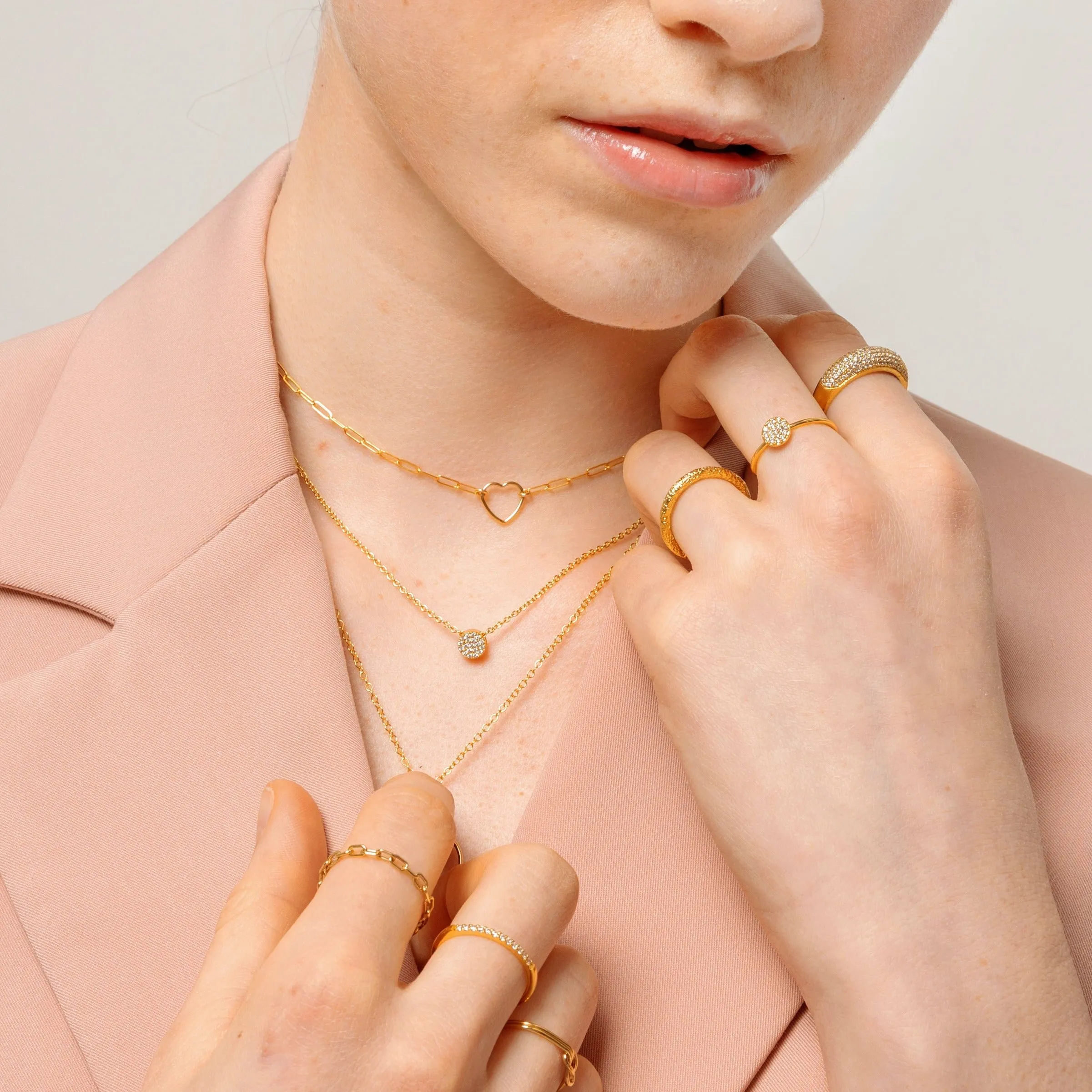Dazzling Full Circle Necklace