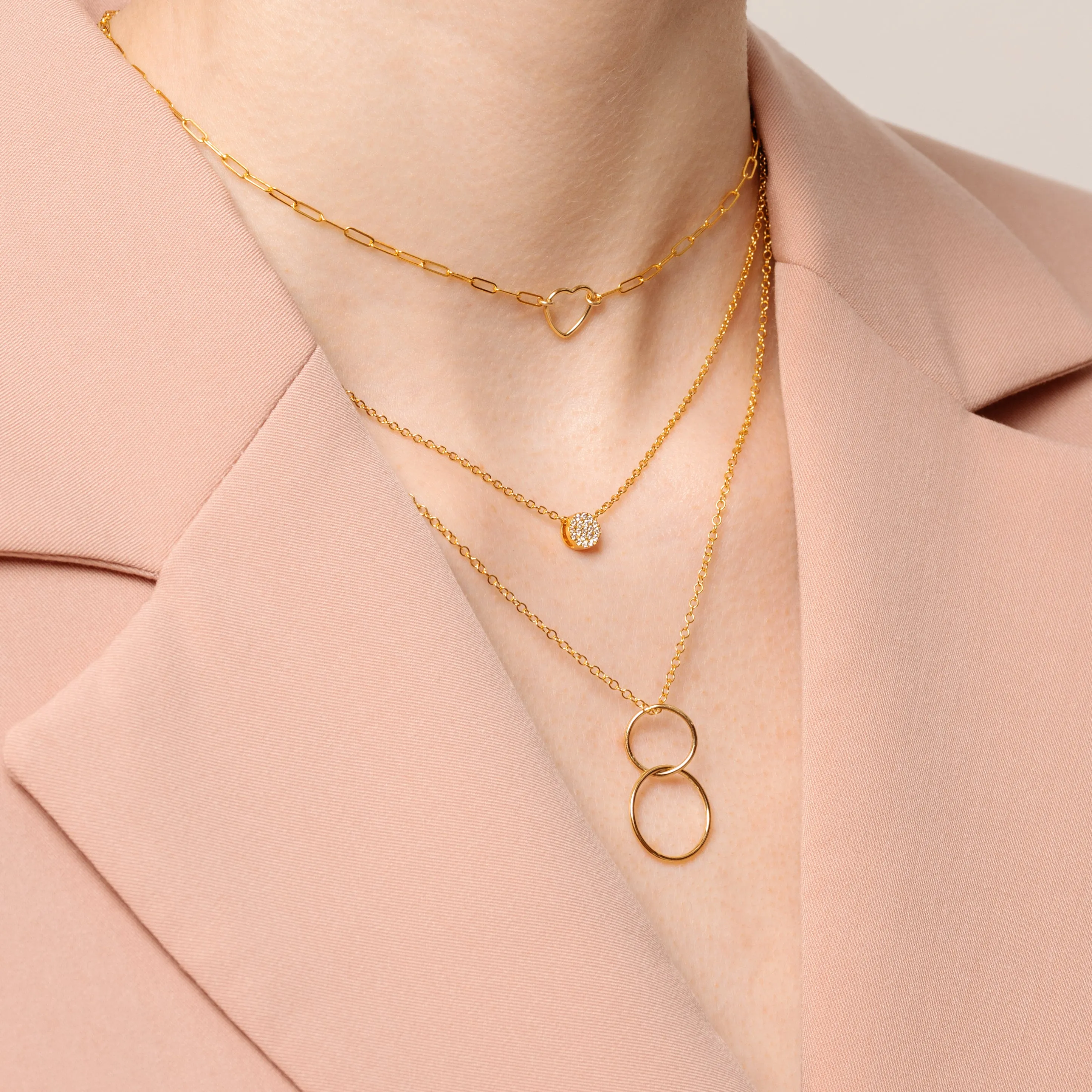 Dazzling Full Circle Necklace