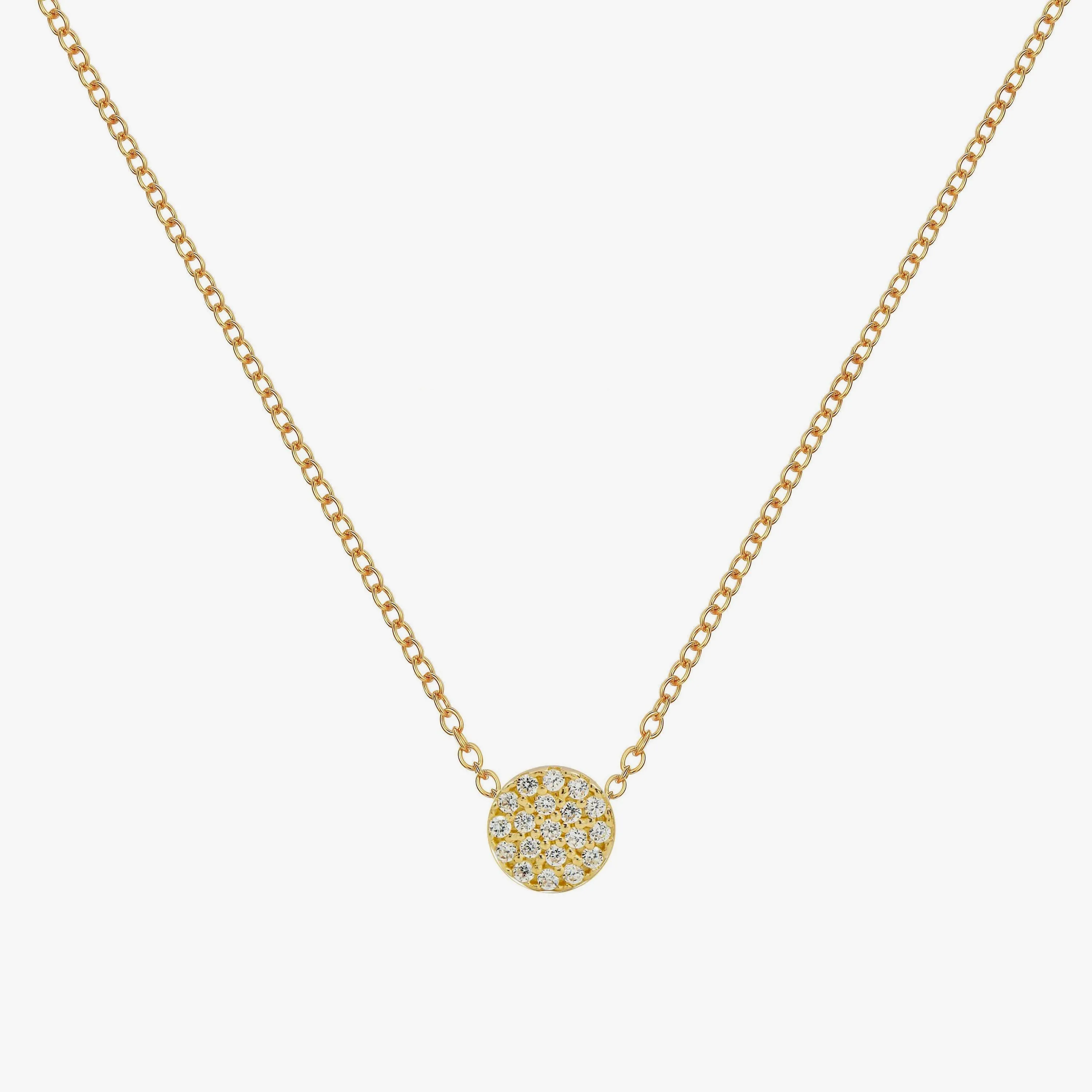 Dazzling Full Circle Necklace
