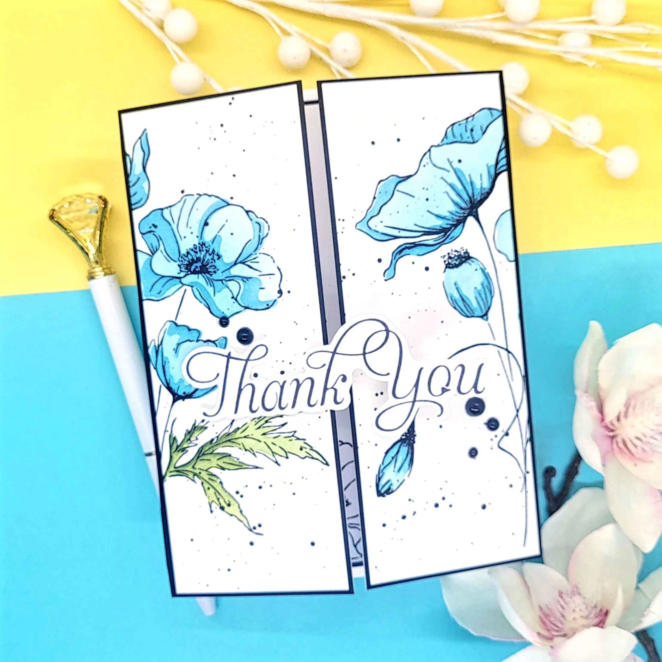 Delicate Stems Stamps and Layering Stencils Bundle
