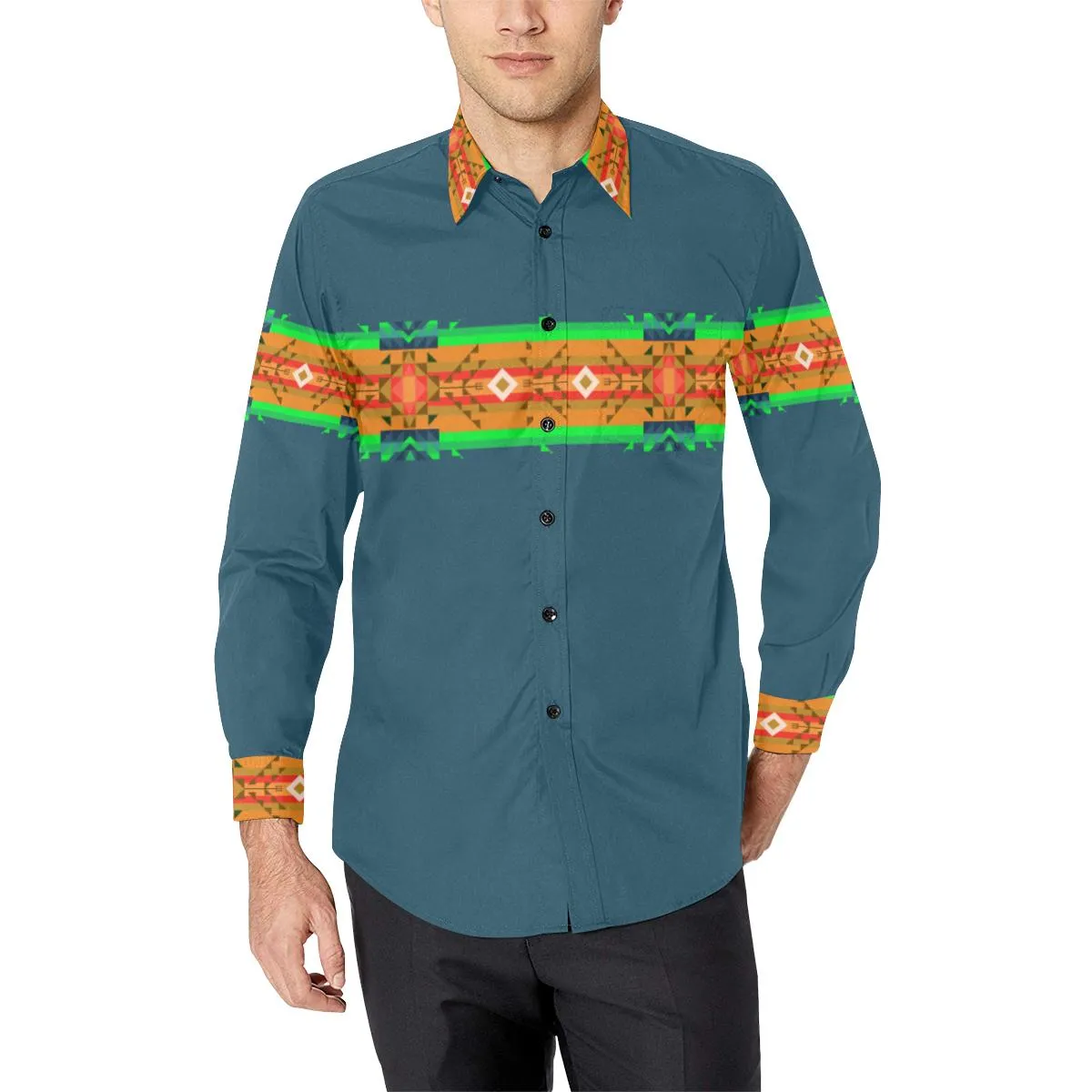 Denim Blanket Strip - I Dress Shirt