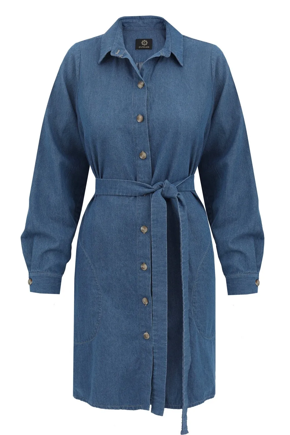 Denim Shirt Dress