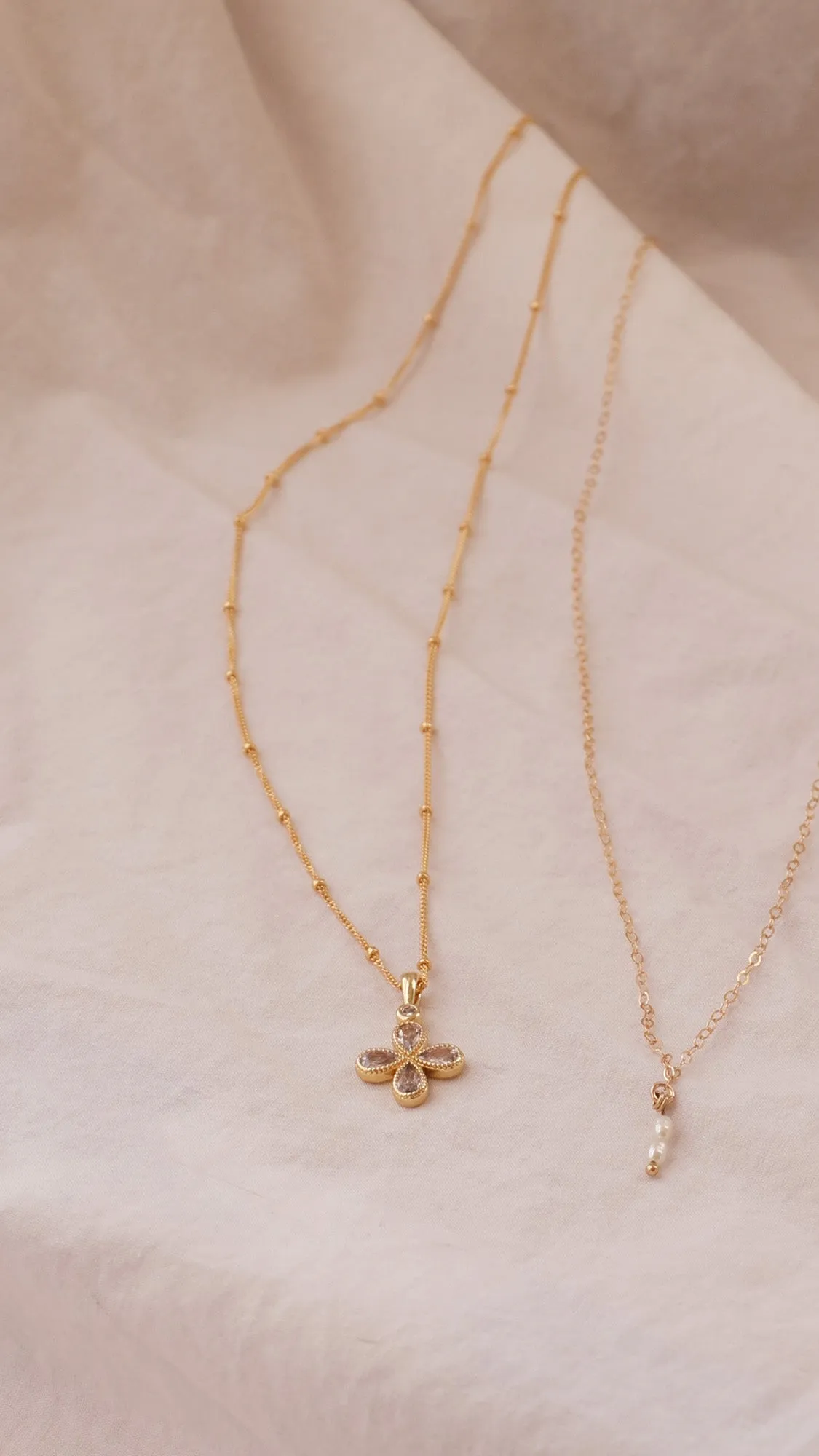 Diamond Clover Pendant