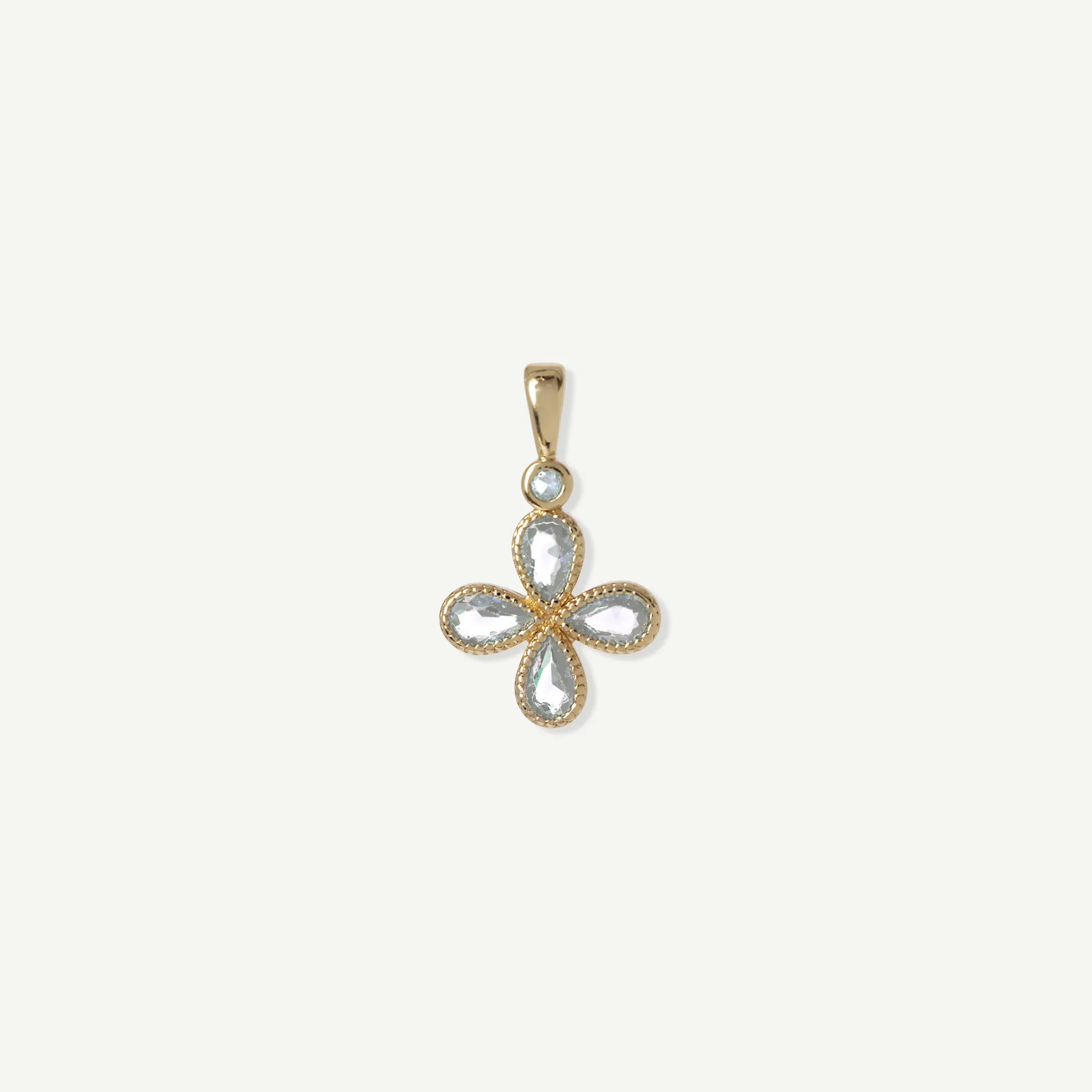 Diamond Clover Pendant