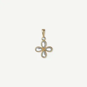 Diamond Clover Pendant