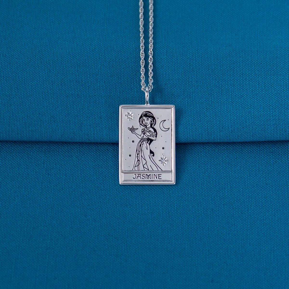 Disney X RockLove ALADDIN Jasmine Tablet Necklace