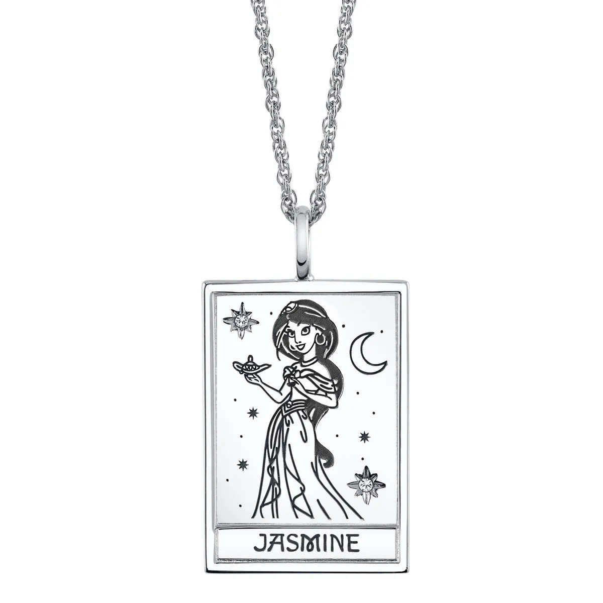 Disney X RockLove ALADDIN Jasmine Tablet Necklace