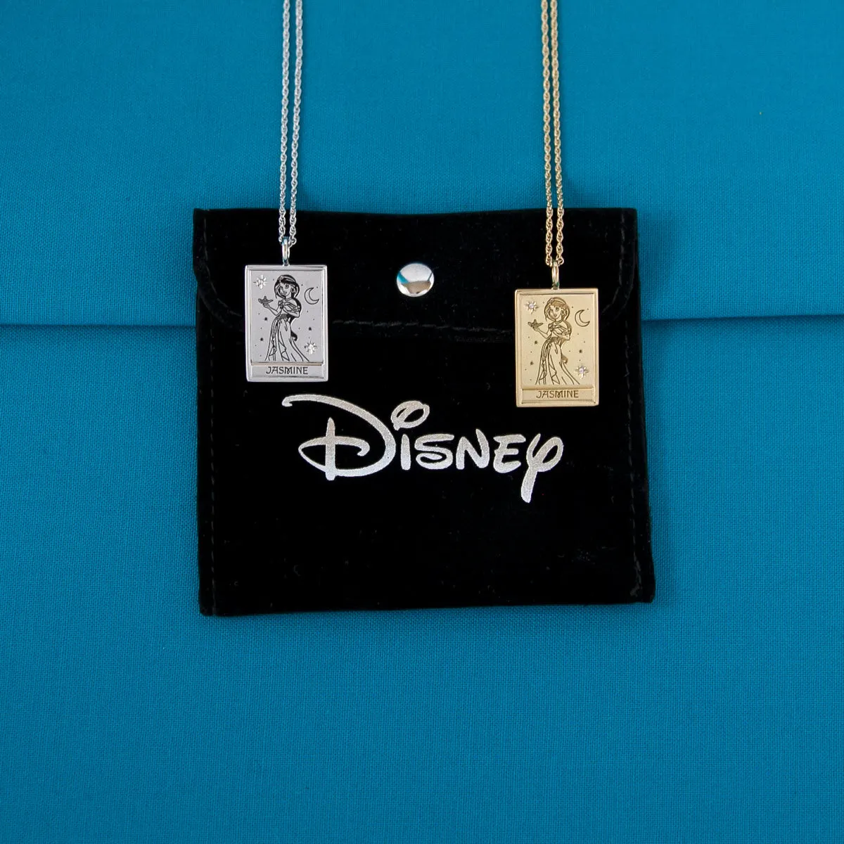 Disney X RockLove ALADDIN Jasmine Tablet Necklace
