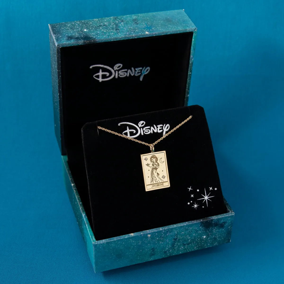Disney X RockLove ALADDIN Jasmine Tablet Necklace