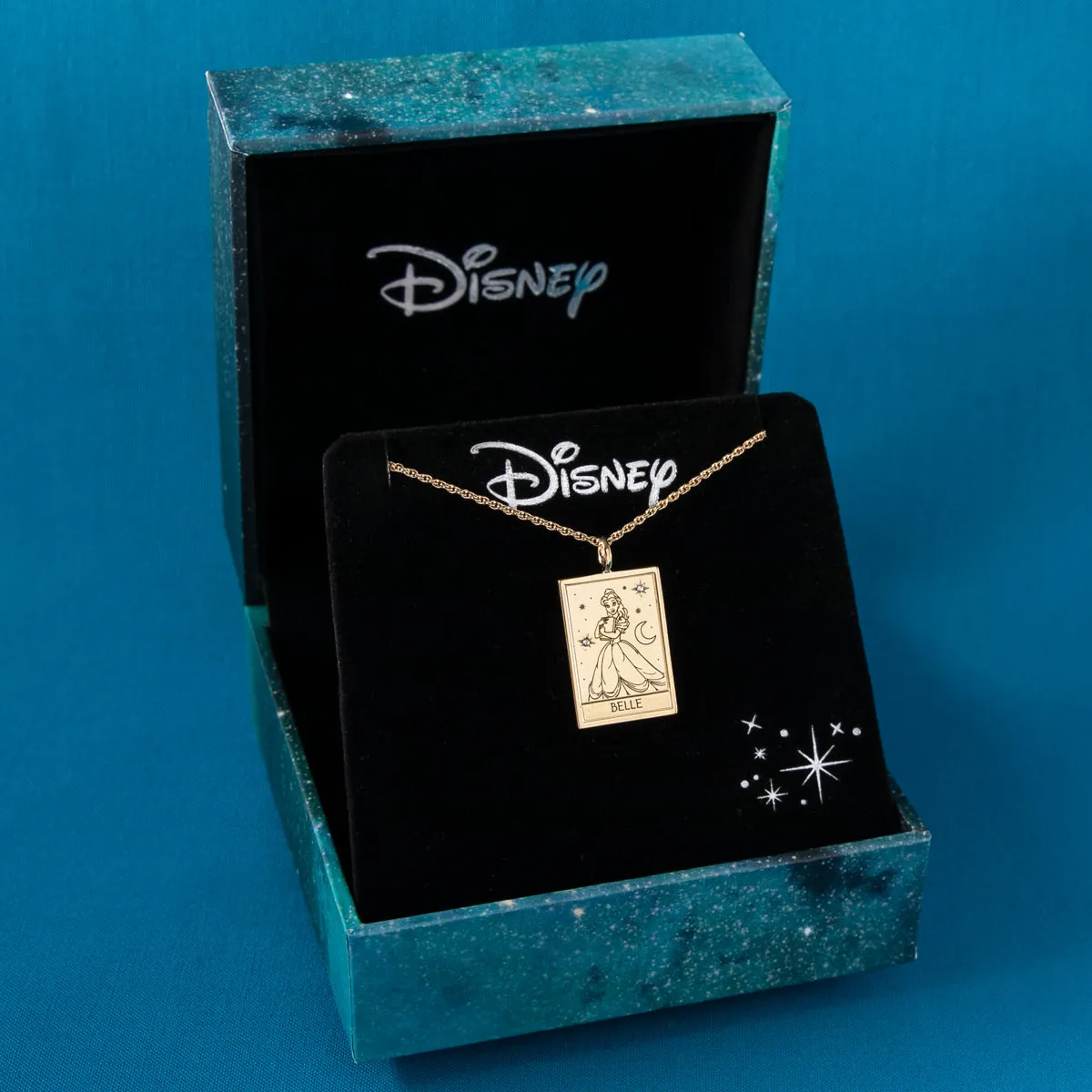 Disney X RockLove BEAUTY AND THE BEAST Belle Tablet Necklace