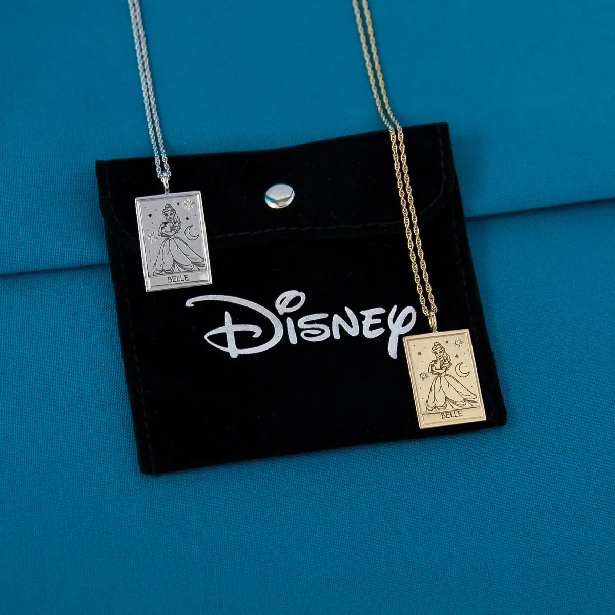 Disney X RockLove BEAUTY AND THE BEAST Belle Tablet Necklace