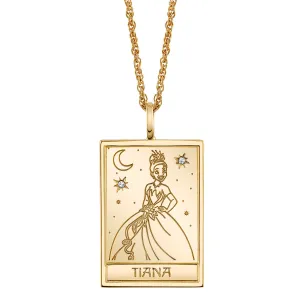 Disney X RockLove THE PRINCESS AND THE FROG Tiana Tablet Necklace