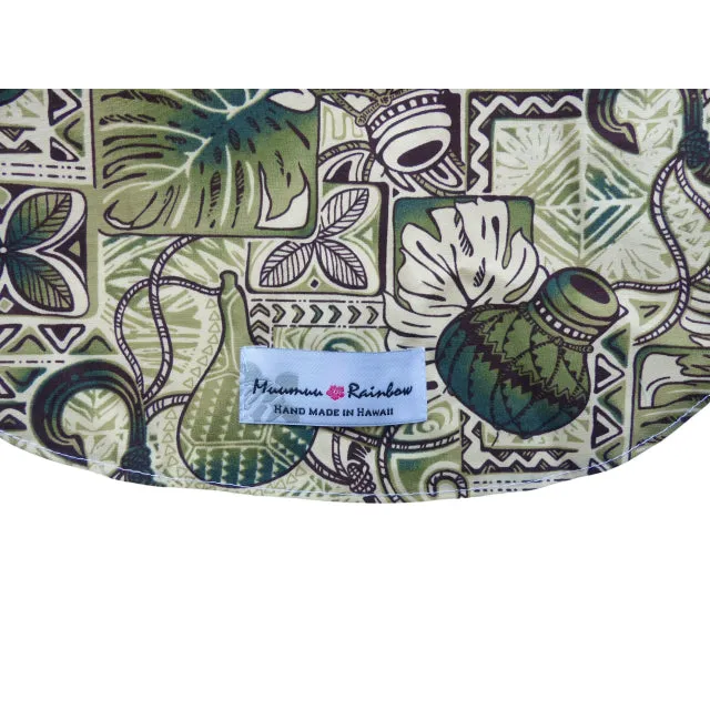 Dog's Hawaiian Shirt | Hawaiian Ipu Print | Green