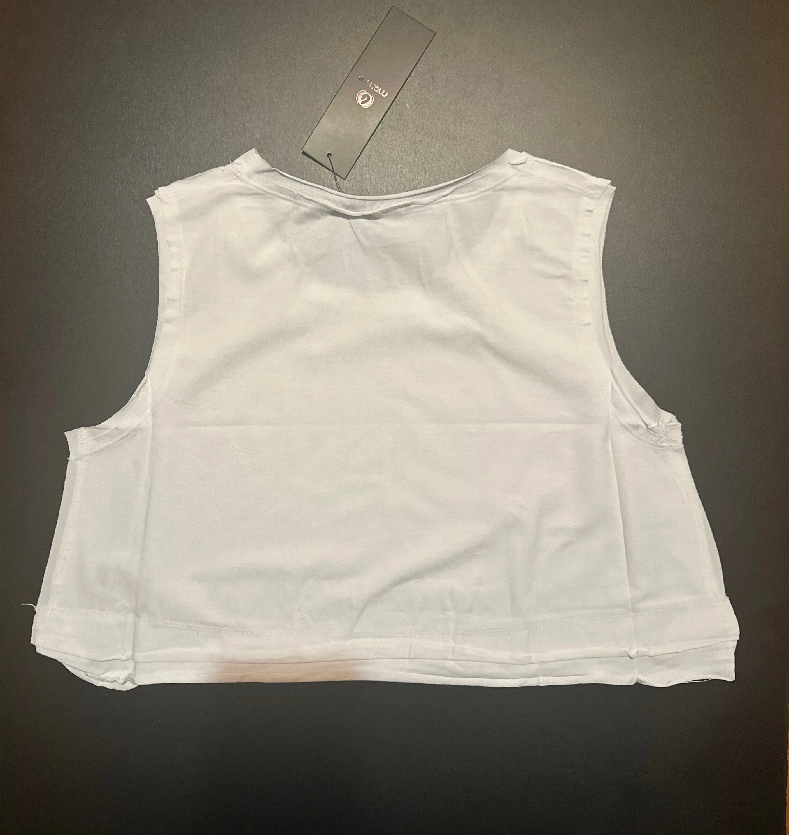Double Ruffled Bottom Tank Top
