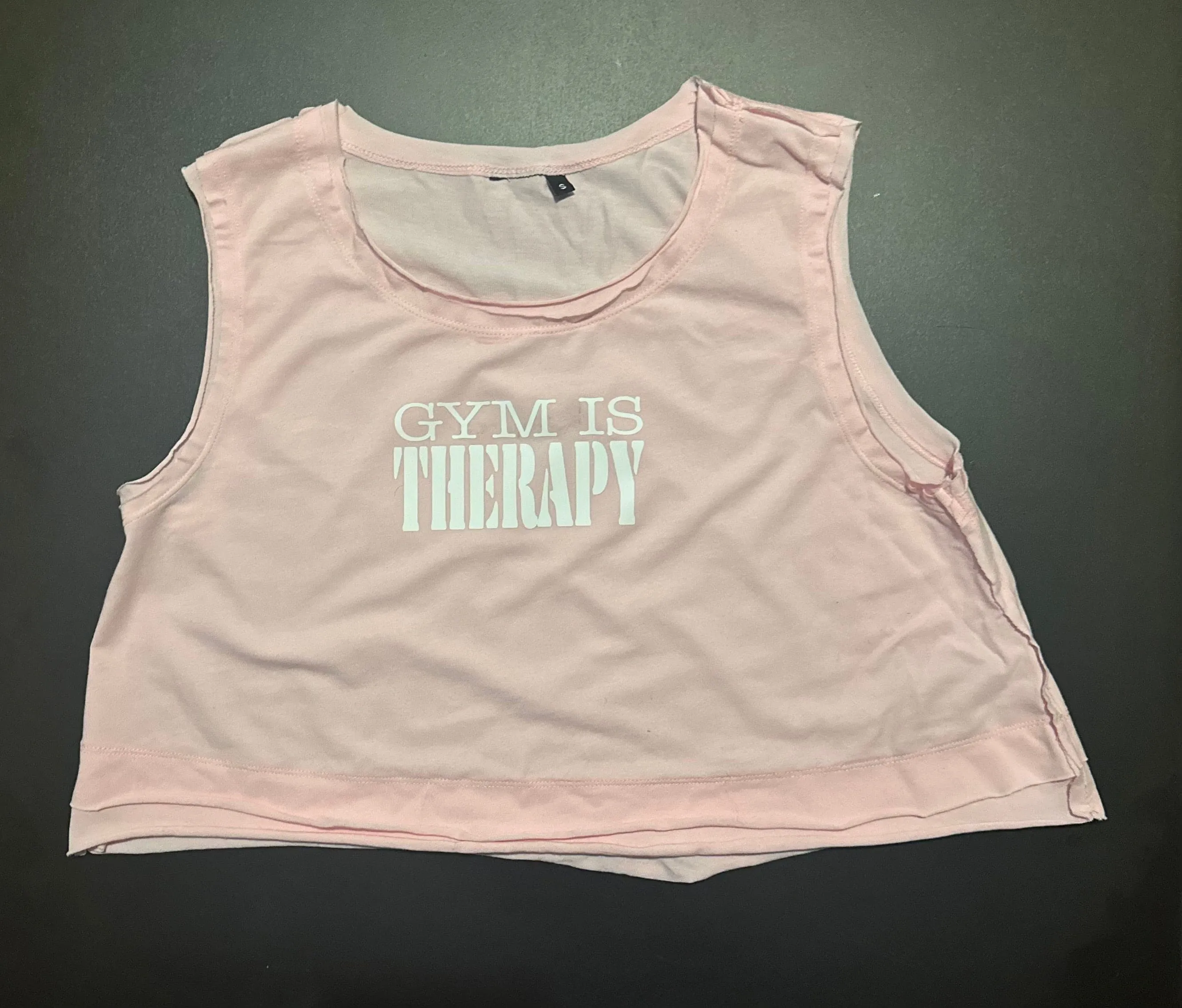 Double Ruffled Bottom Tank Top