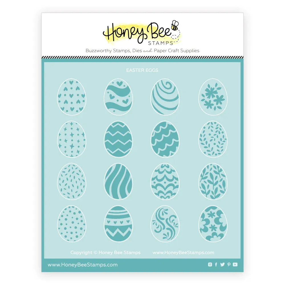 Easter Eggs - Coordinating Stencil