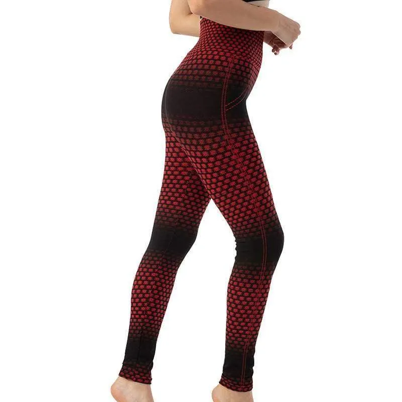 Elastic High Waist Yoga Pants