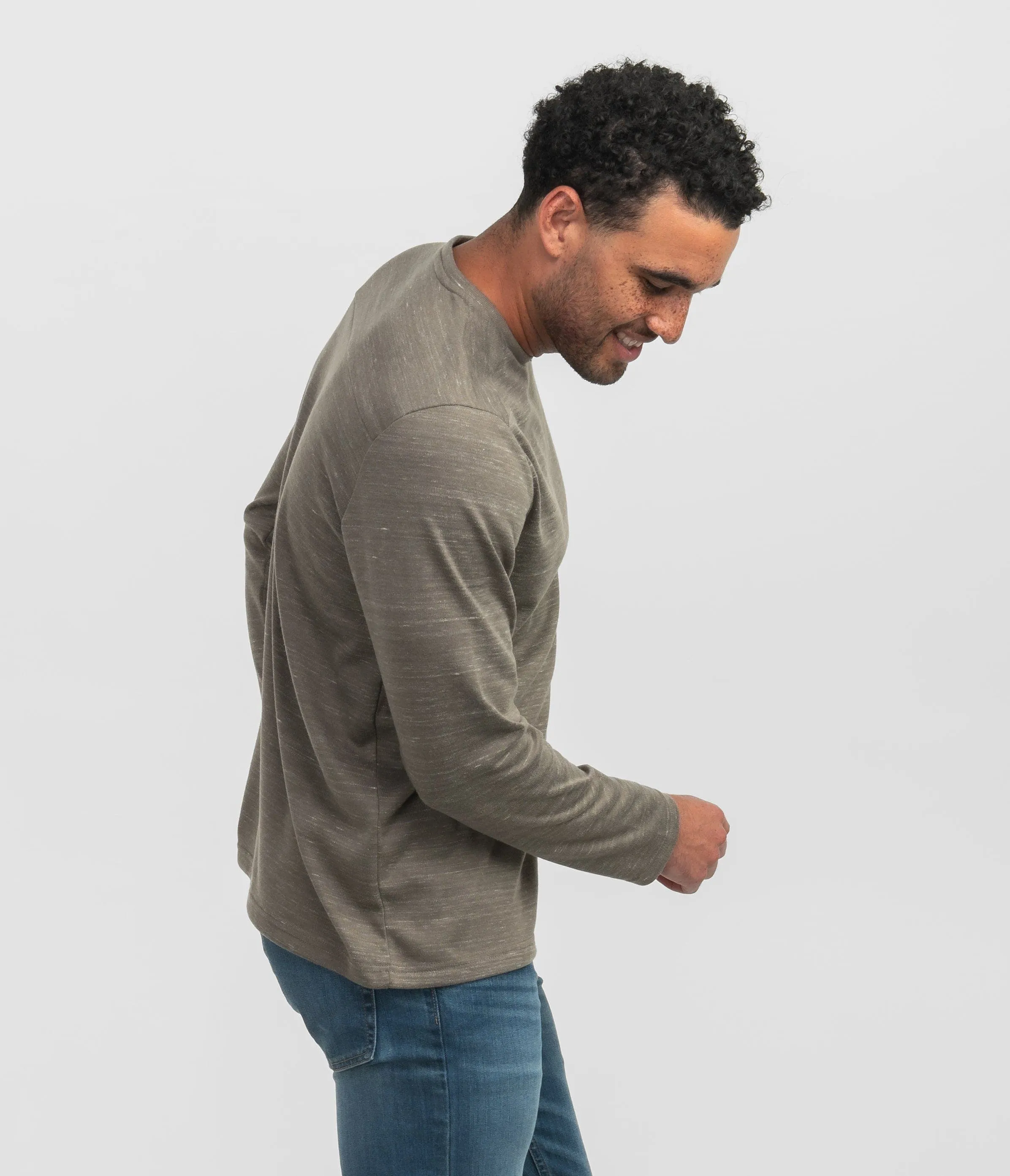 Elevated Layering Crew - Deep Woods