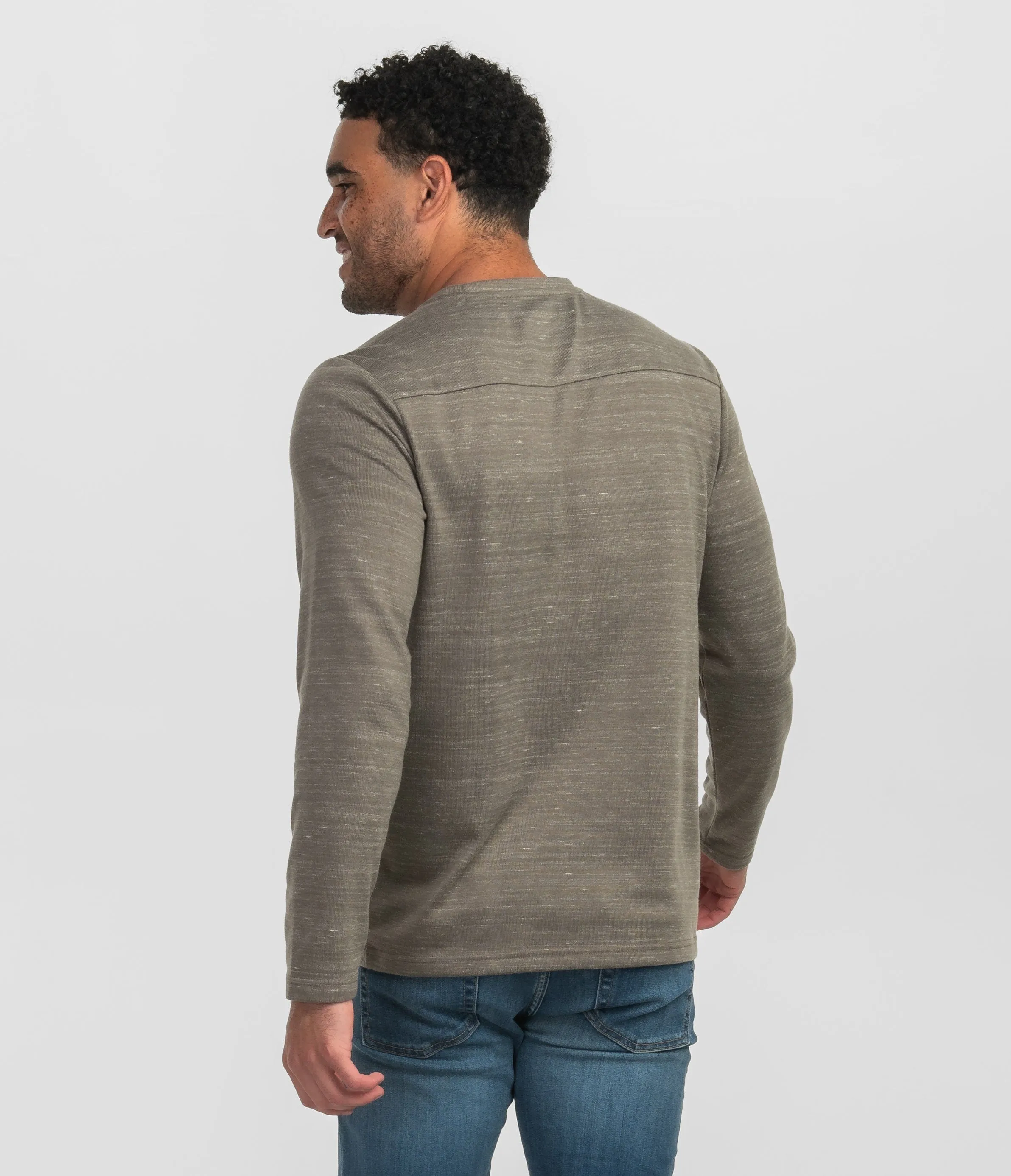Elevated Layering Crew - Deep Woods