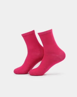 ENES Common Socks Pink
